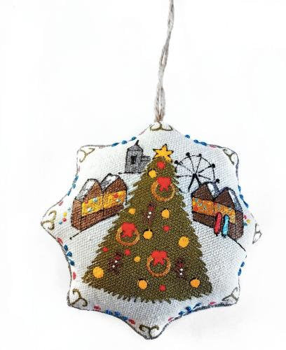 Vanilla Stars Christmas Tree Decorations