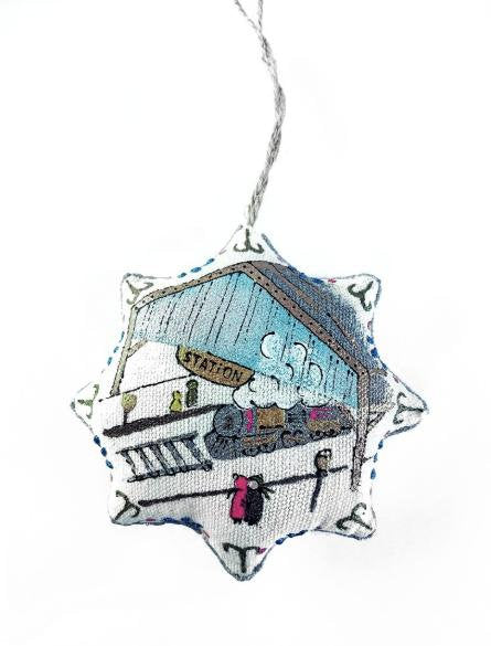 Vanilla Stars Christmas Tree Decorations