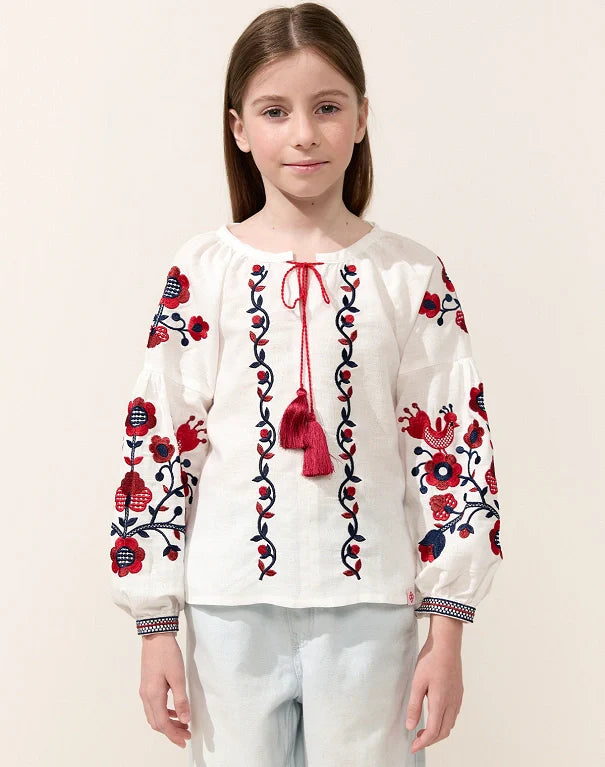 Threads of Heritage: Discovering Ukrainian Identity Through Children's Embroidery