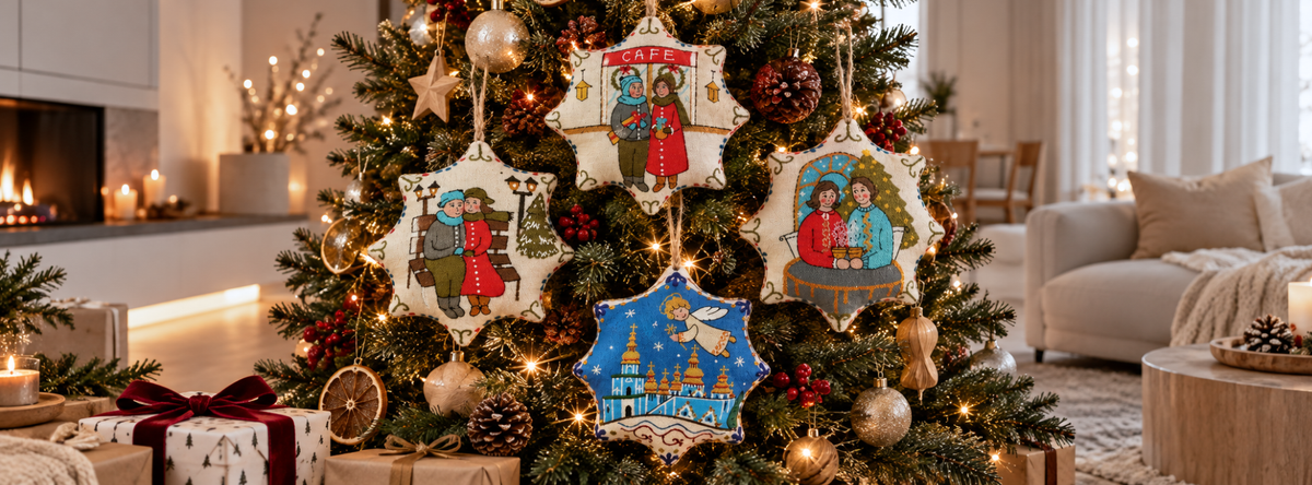 Exclusive Handmade Christmas Tree Ornaments: Unique Decor and Traditional Ukrainian Souvenirs for Christmas