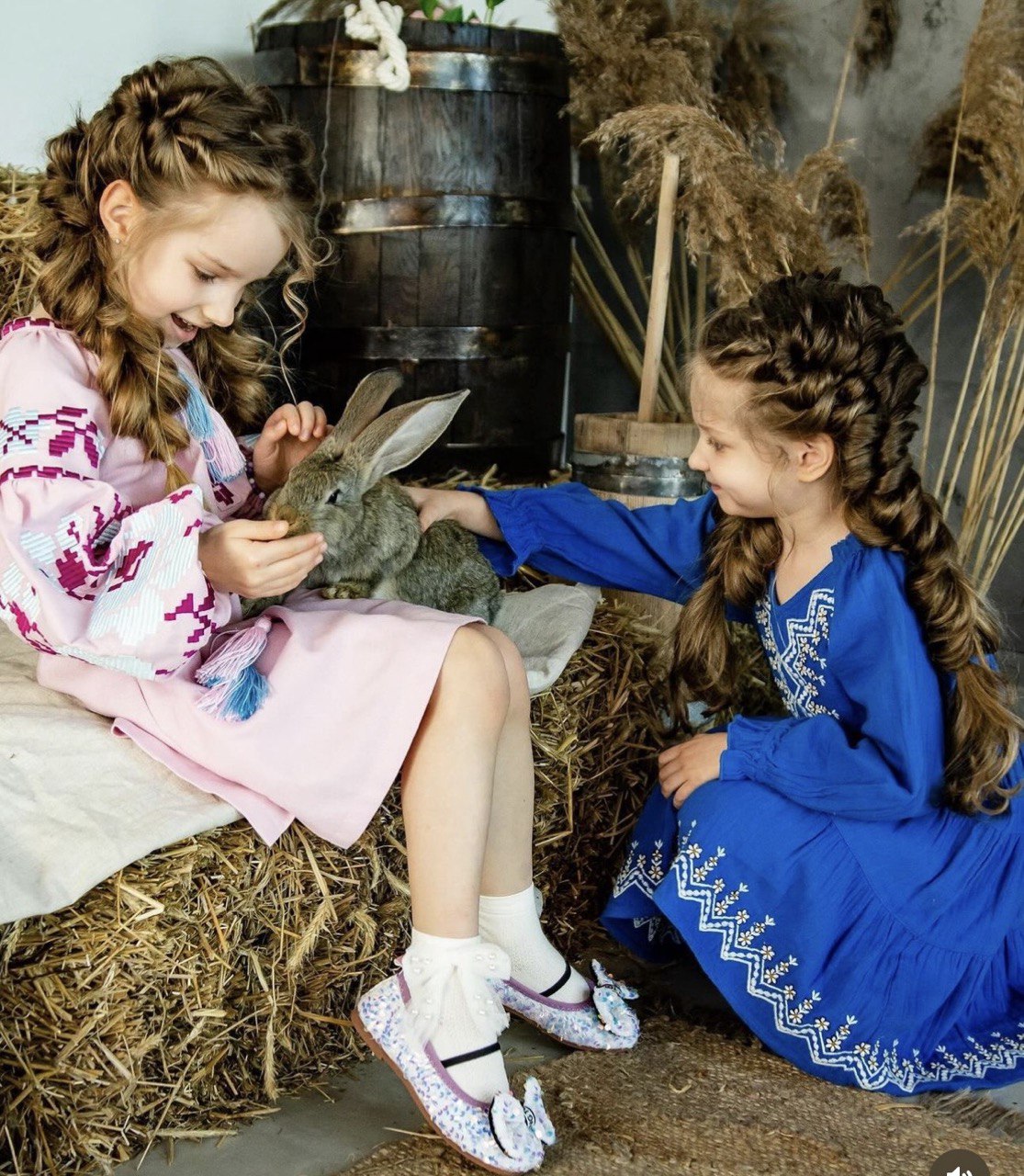 Girls' Embroidered Shirts & Dresses