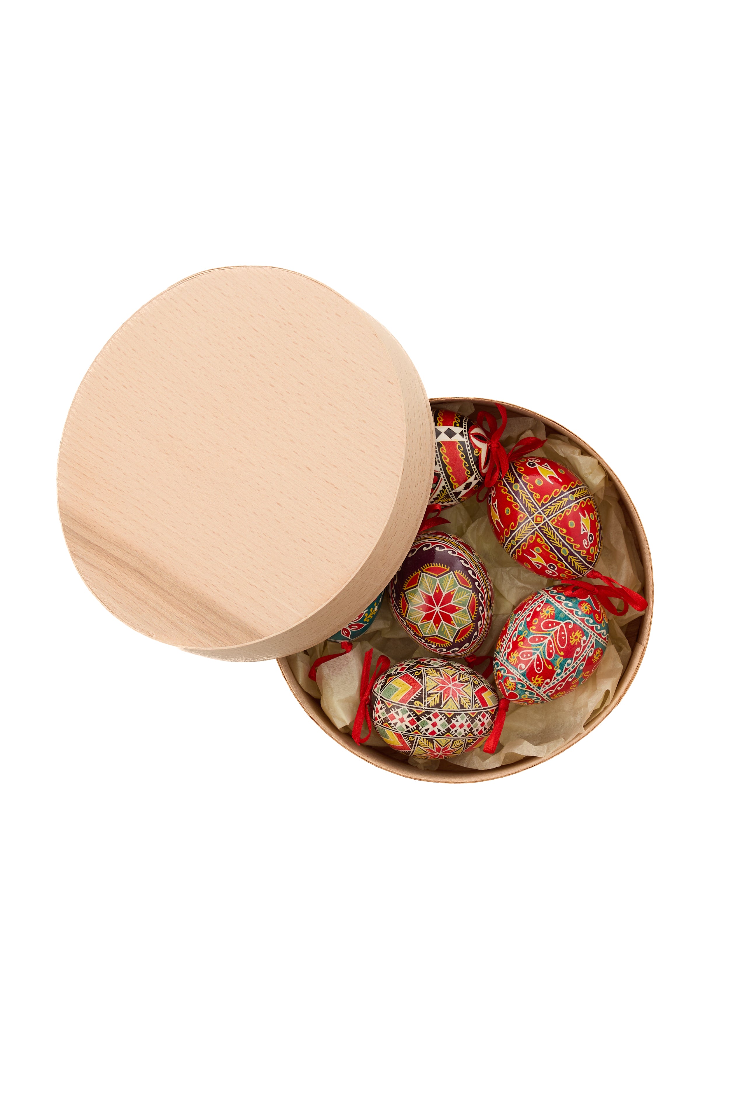 Ukrainian Pysanka Set 6 Handmade Real Chicken Eggs Easter