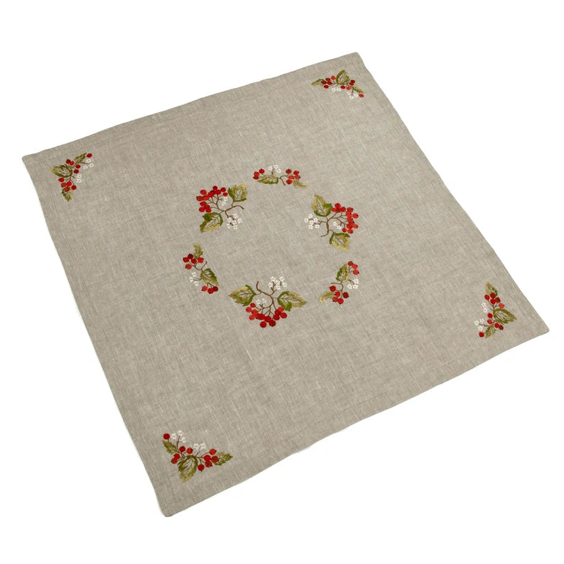 Kalyna Embroidered Tablecloth 88x88 CM