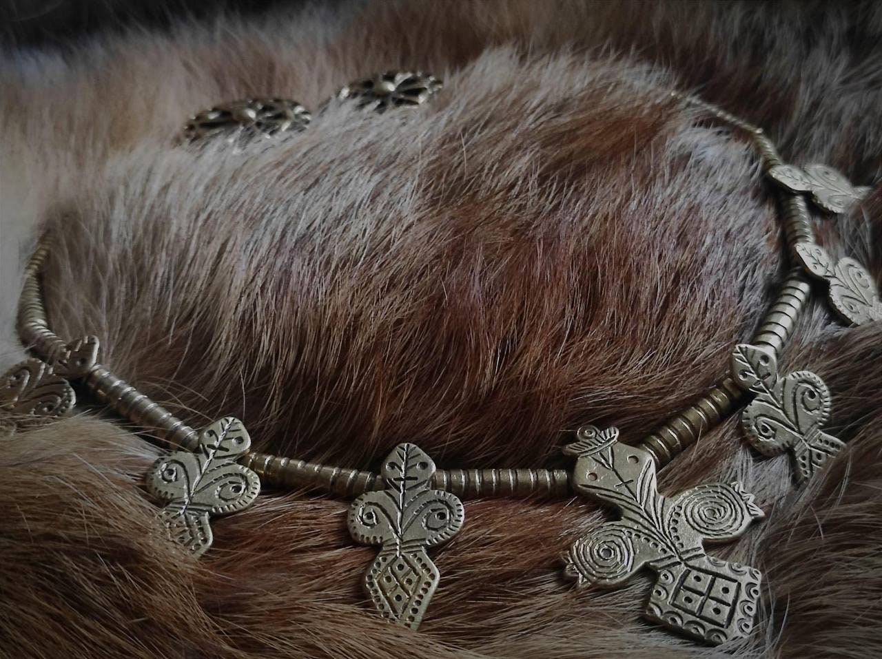 Ukrainian Traditional necklace Protector of the Family Berehynia family Jewellery Necklace Crosses Ethnic Ukrainian Jewellery Jasper