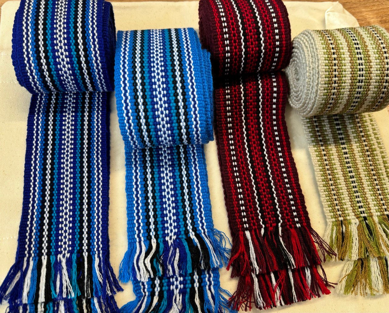 3m Krajka Hutsul Woven Sash Belt | Slavic Ethnic Kushak for Sharovary