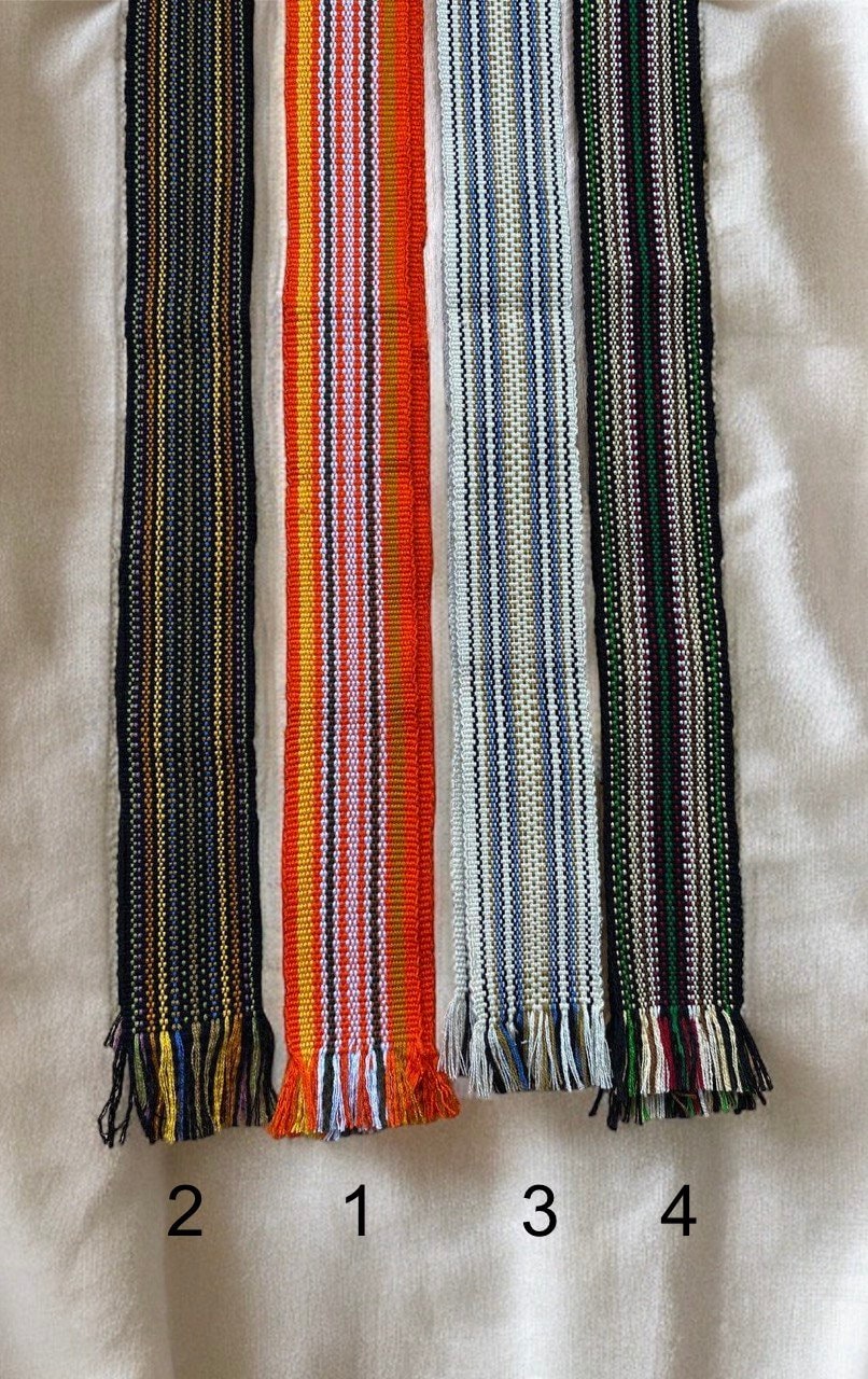 Krajka 6m Hutsul Woven Sash Belt - Ethnic Ukrainian Cossack Style