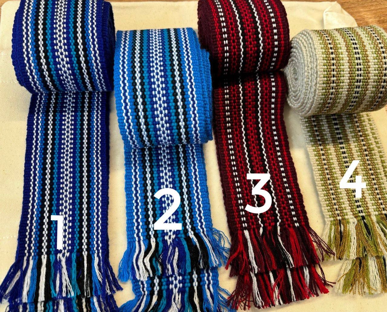 3m Krajka Hutsul Woven Sash Belt | Slavic Ethnic Kushak for Sharovary