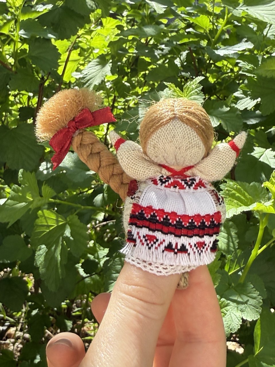 UNIQUE Women Girl Amulet Ukraine Handmade Gift for Her Ukraine seller Female happiness Amulet Gift Easter Embroidered, Exclusive Ethnic Doll