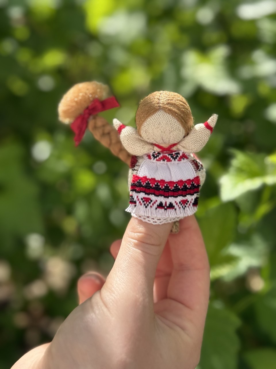 UNIQUE Women Girl Amulet Ukraine Handmade Gift for Her Ukraine seller Female happiness Amulet Gift Easter Embroidered, Exclusive Ethnic Doll