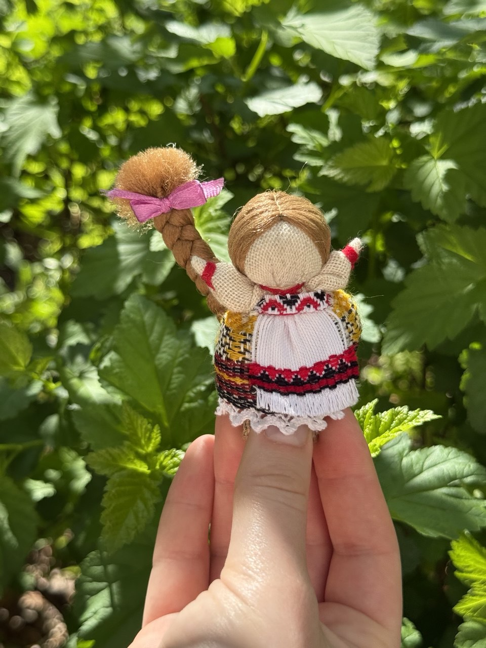 UNIQUE Women Girl Amulet Ukraine Handmade Gift for Her Ukraine seller Female happiness Amulet Gift Easter Embroidered, Exclusive Ethnic Doll