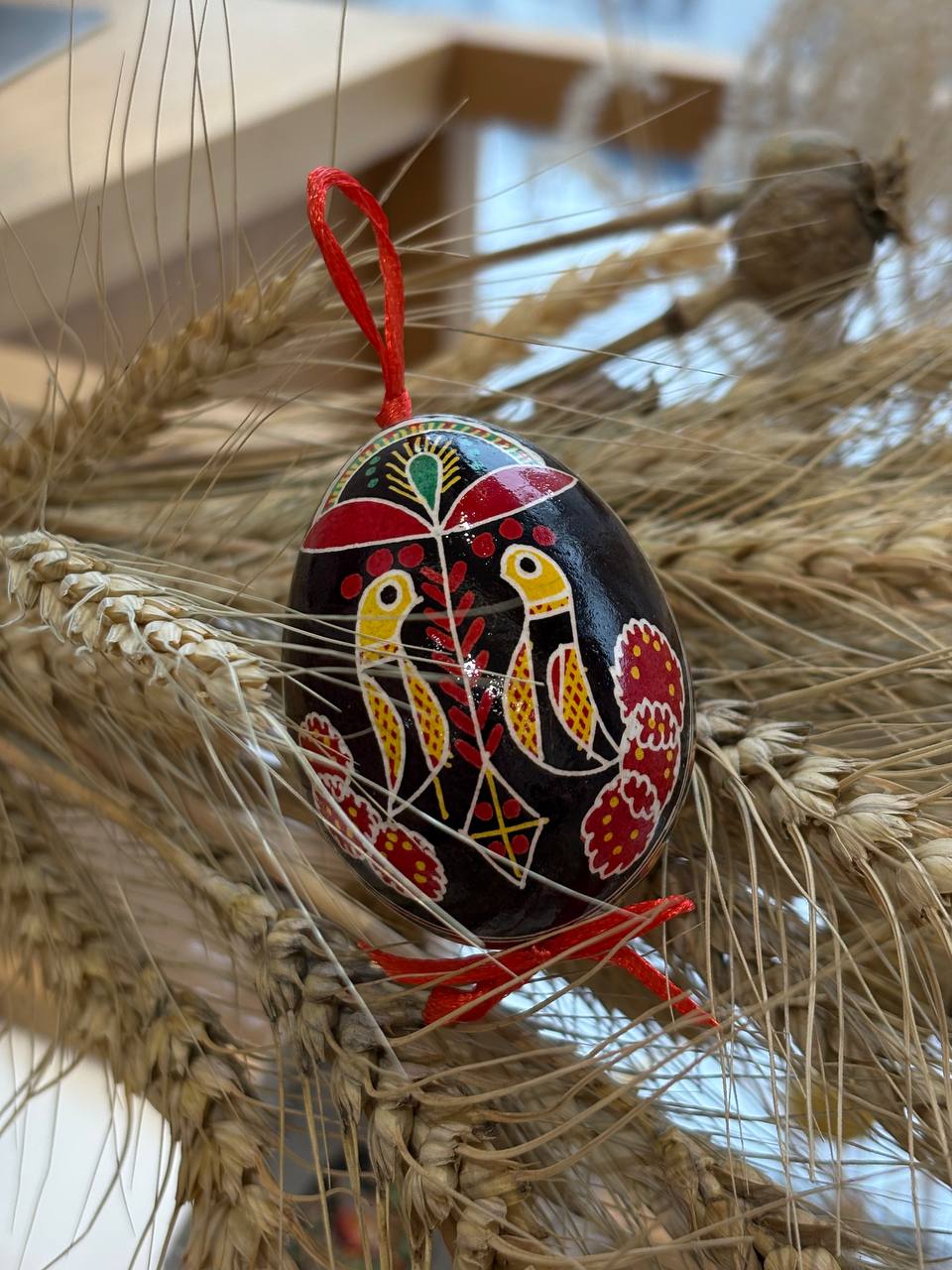 Handmade Ukrainian Pysanka Real chicken Eggs - High Quality Easter Decor