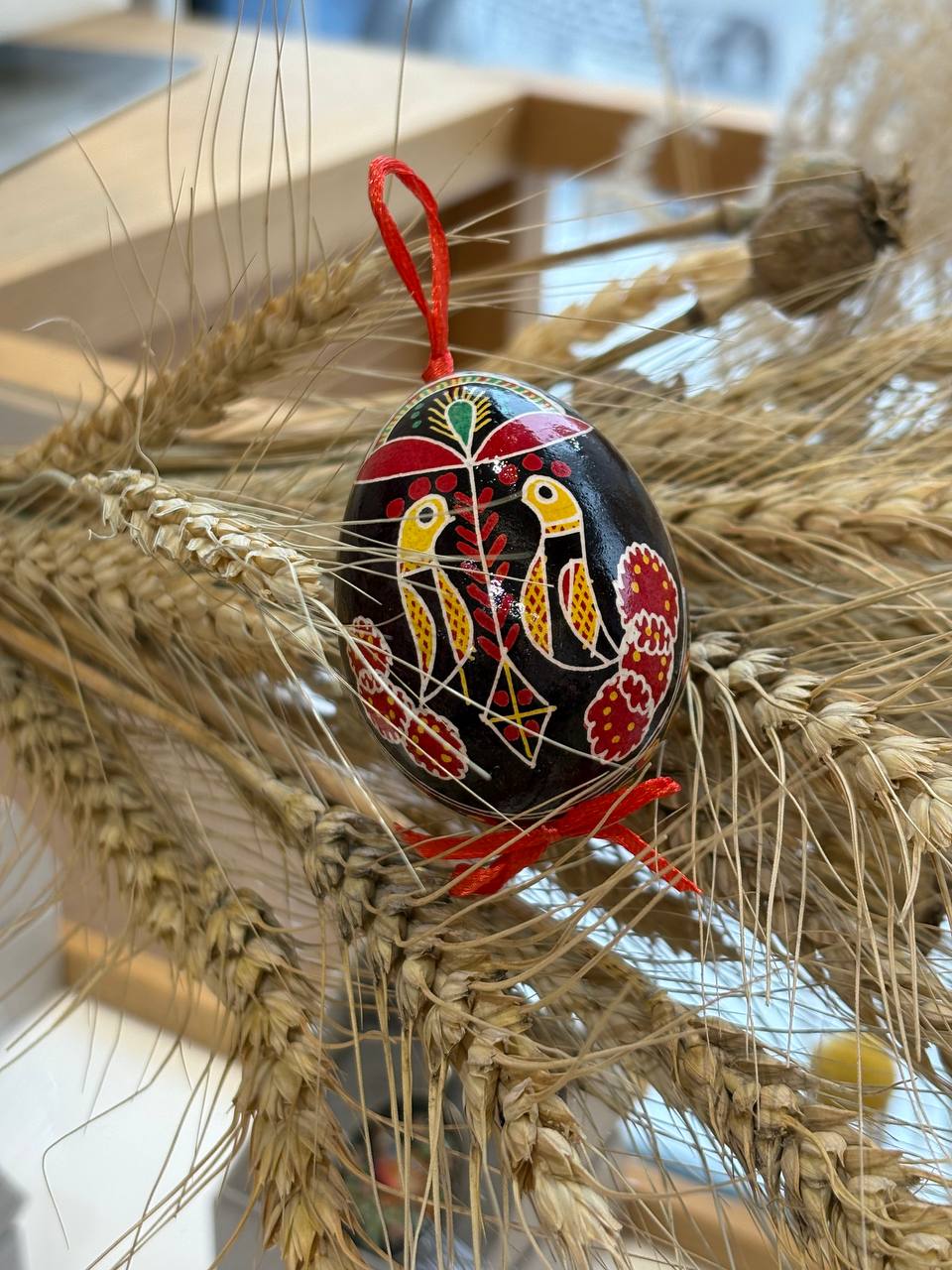 Handmade Ukrainian Pysanka Real chicken Eggs - High Quality Easter Decor