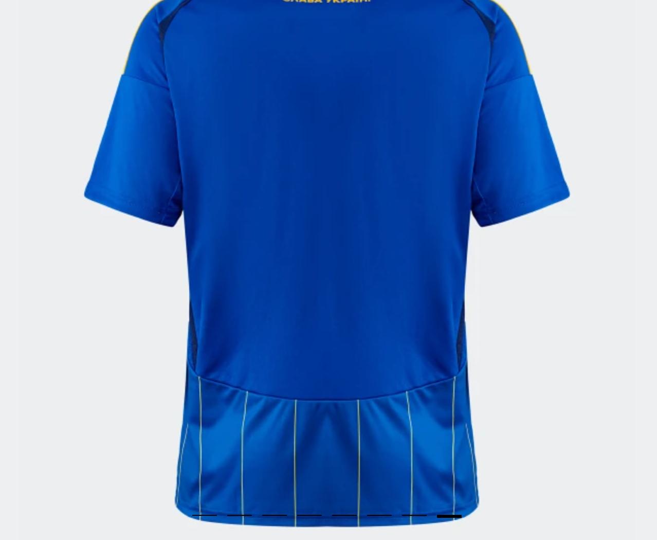 Unique away jersey of the national team of Ukraine Men's Football T-Shirt Traditional Ukrainian