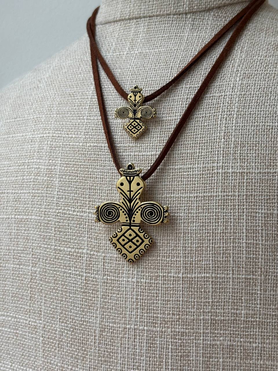 Slavic Protection Charm, Folk Symbol Jewelry, Ukrainian Mother Goddess Amulet