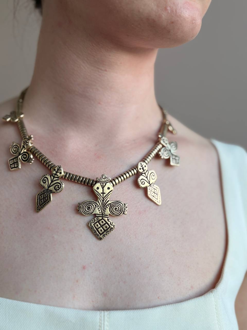 Ukrainian Berehynia Necklace