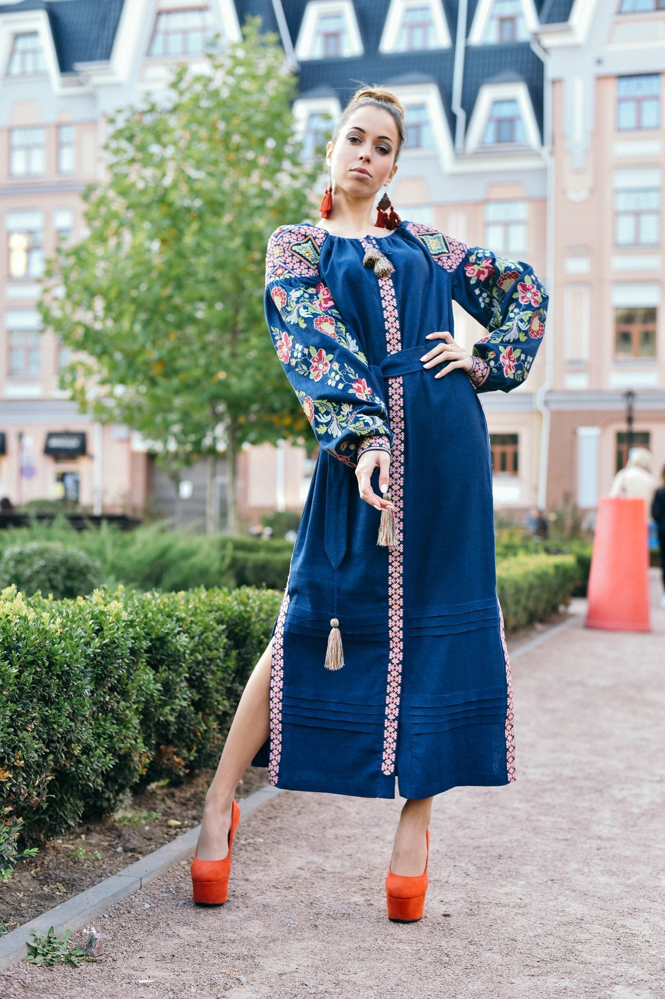 Ukrainian Vyshyvanka Dress for Women - Perfect Easter Blouse