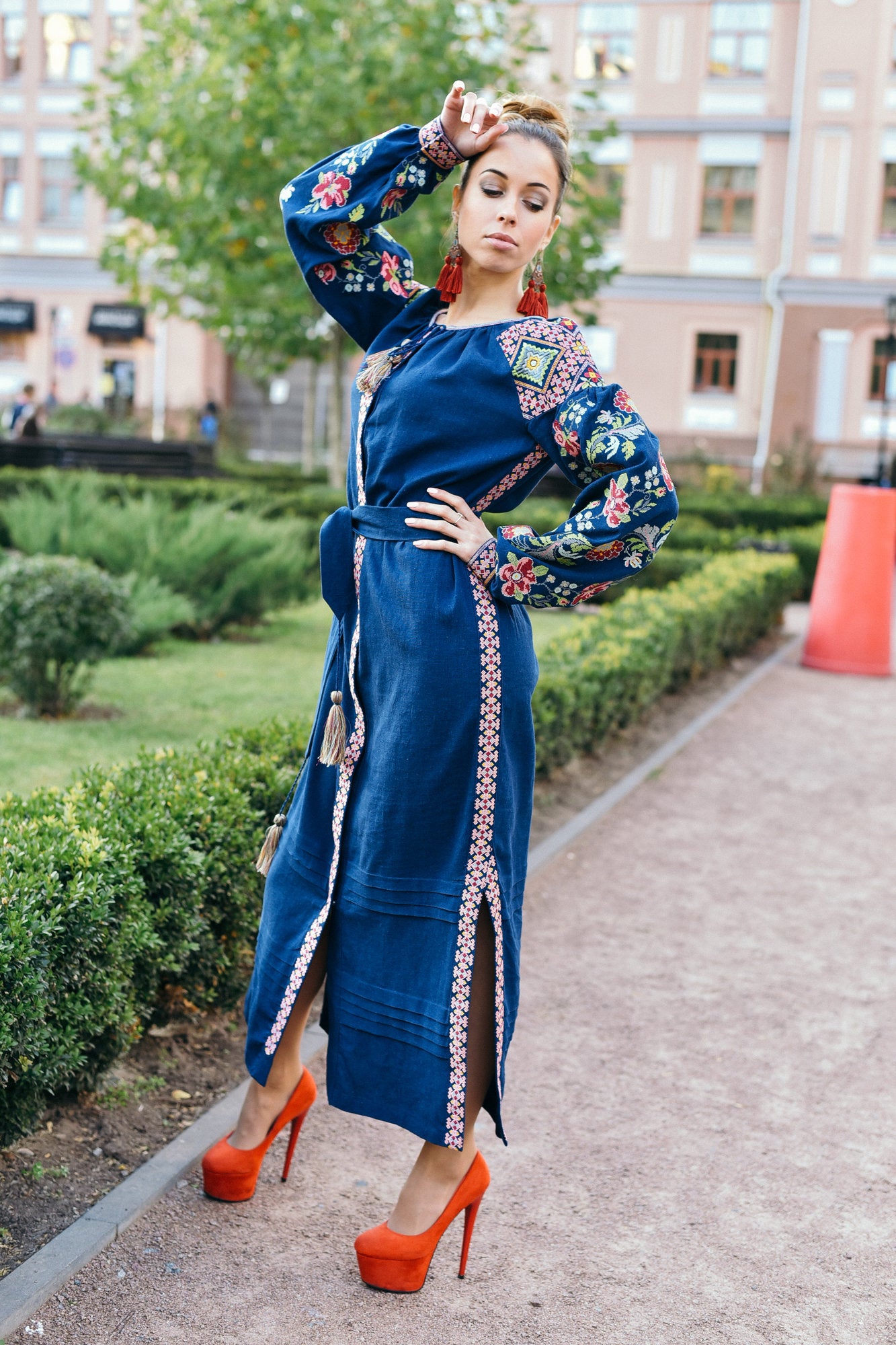 Ukrainian Vyshyvanka Dress for Women - Perfect Easter Blouse